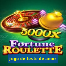 jogo de teste de amor