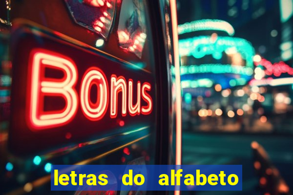 letras do alfabeto personalizadas para imprimir