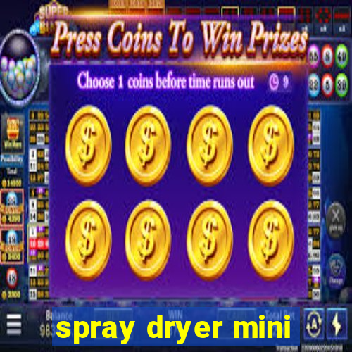 spray dryer mini