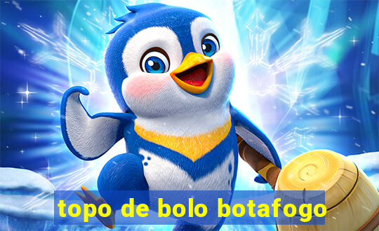 topo de bolo botafogo