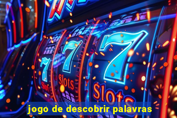 jogo de descobrir palavras