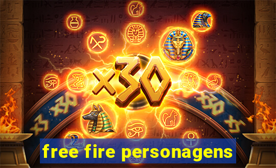 free fire personagens